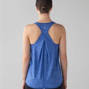 Lululemon Essential Tank
Heathered Jet Stream